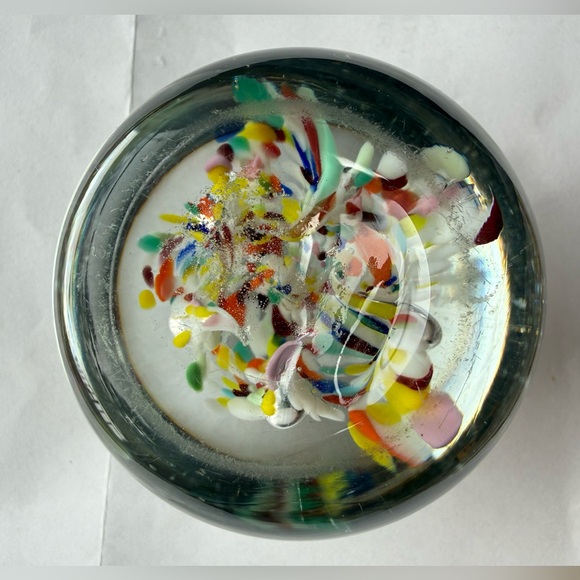 Colorful Glass Paperweight - Picture 3 of 9